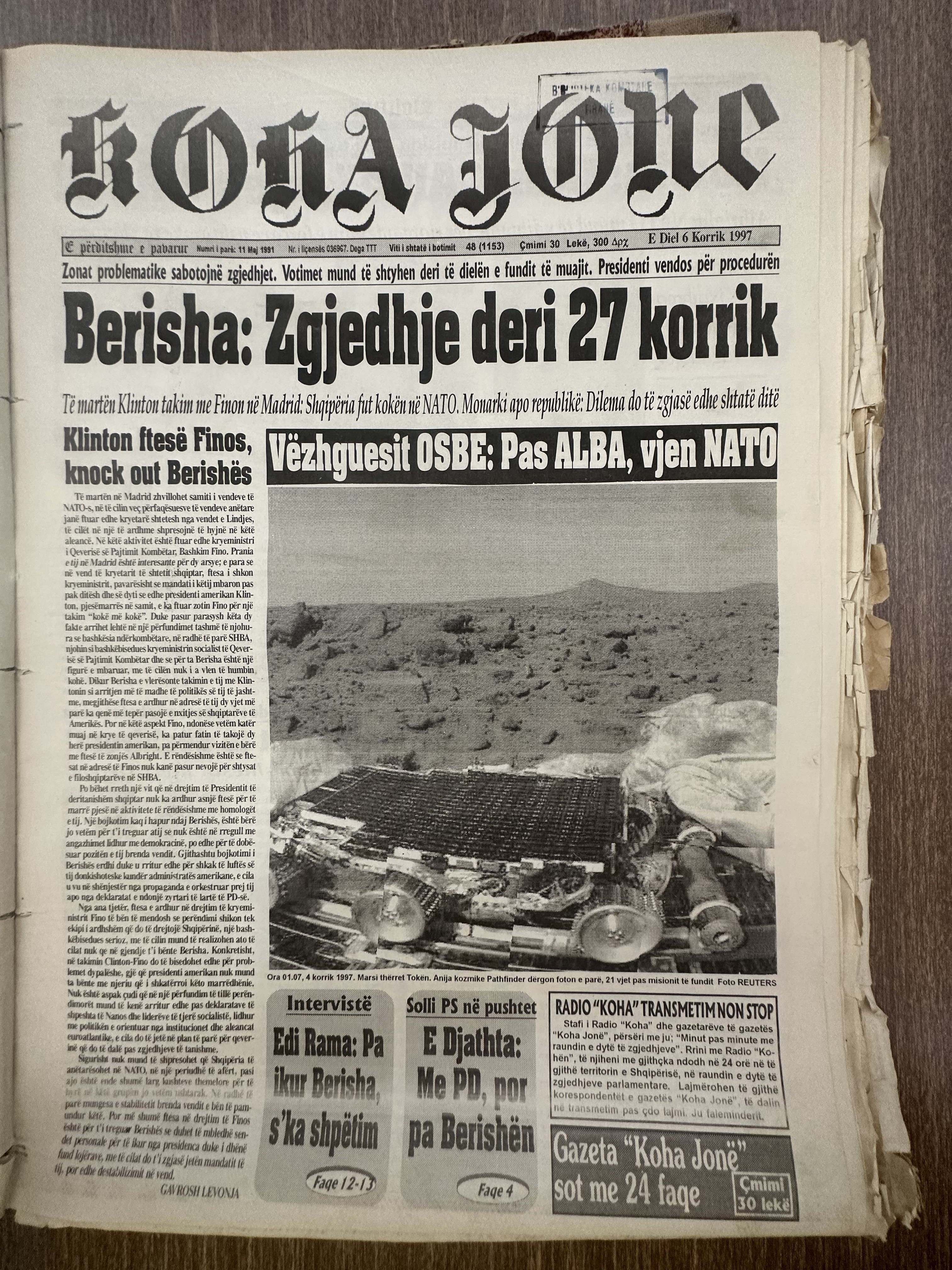 Koha Jonë 1997-07-06